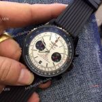 High Quality Breitling Navitimer 46mm Watches - Black Case White Dial
